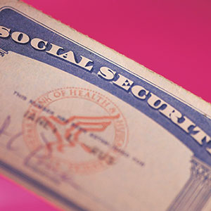 Image: Social Security Card (© Comstock)